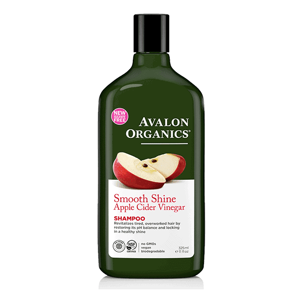 שמפו חומץ תפוחים – 325 מ”ל – אבלון אורגניקס