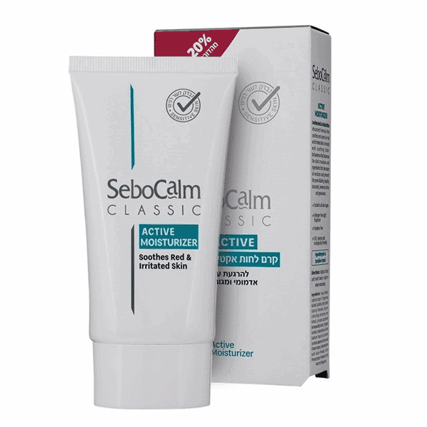 קרם לחות אקטיב להרגעת העור – סבוקלם Sebocalm