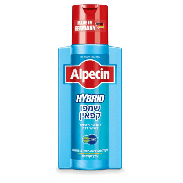 שמפו קפאין היברידי – 250 מ”ל – אלפסין Alpecin