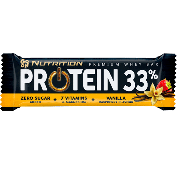 פרוטאין 33% חטיף חלבון - Go On Nutrition - PROTEIN 33% - בטעם וניל