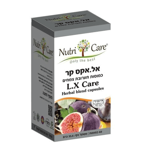 Laxi Care | לקסי קר – 60 כמוסות – נוטריקר