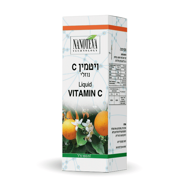 ויטמין C נוזלי – 100 מ”ל – ננוטבע