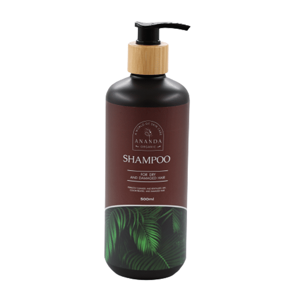 שמפו טבעי ללא מלחים לשיער צבוע ויבש – 500 מ”ל – אננדה