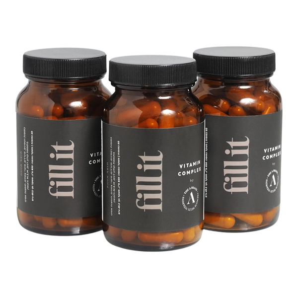 פיל איט – Fill It MEN תוסף תזונה לשיער לגברים מארז 3 חודשים – 180 כמוסות – THE A BRAND