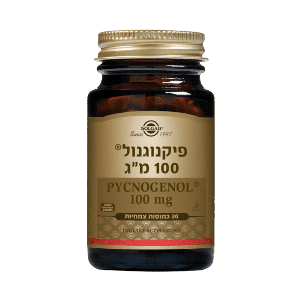 פיקנוגנול 100 מ”ג – 30 כמוסות – סולגאר